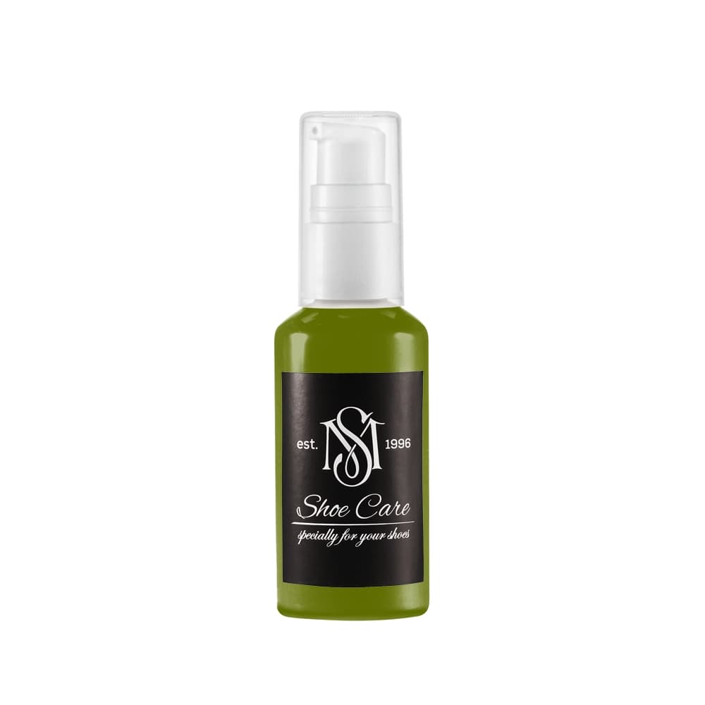 Aniline & Nappa Leather Restoring Balm NCS (S 4550-G50Y) (Kalamata Olive), MAVI STEP Grease E03, Color & Texture Preserve
