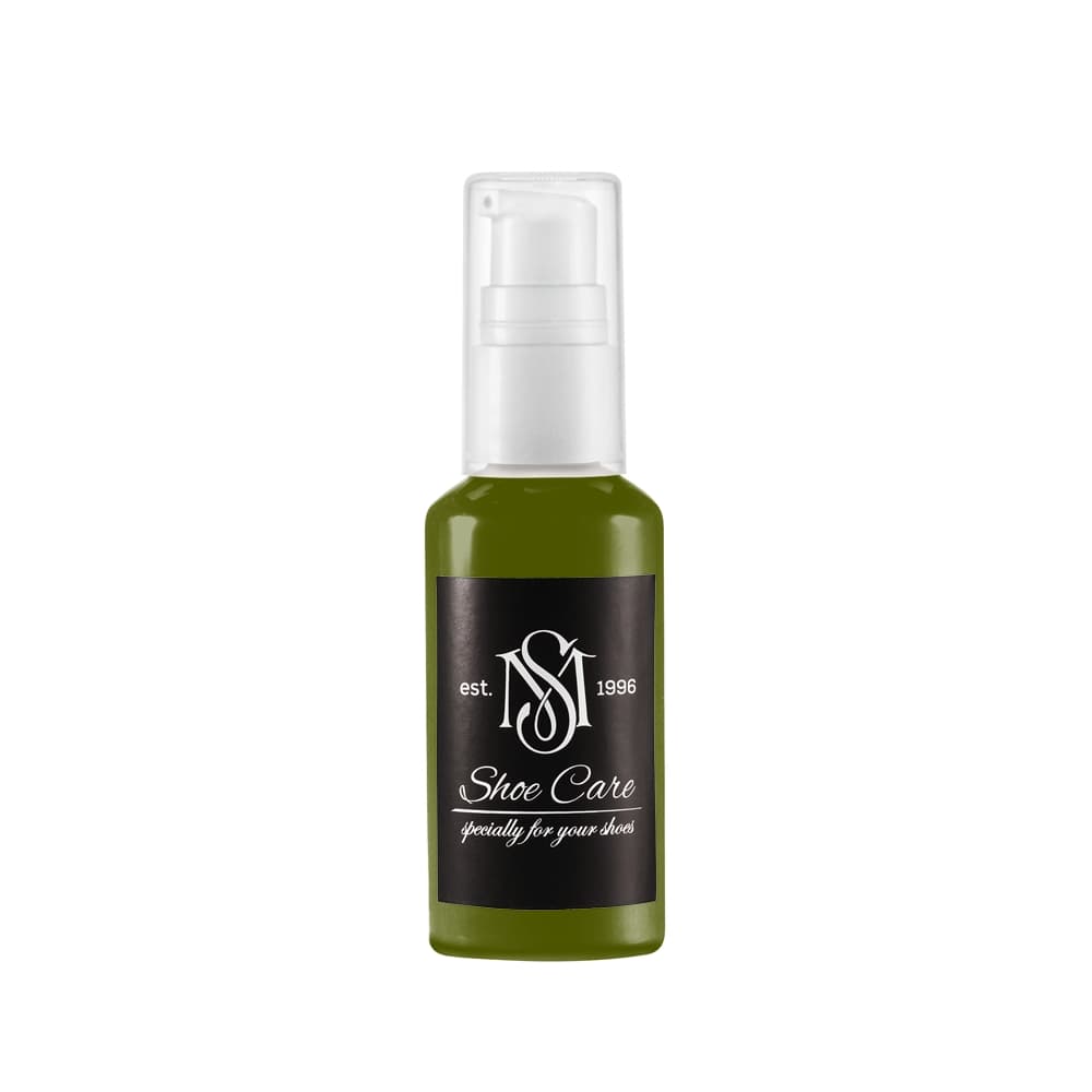 Aniline & Nappa Leather Restoring Balm NCS (S 5540-G50Y) (Caviar Green), MAVI STEP Grease E03, Color & Texture Preserve