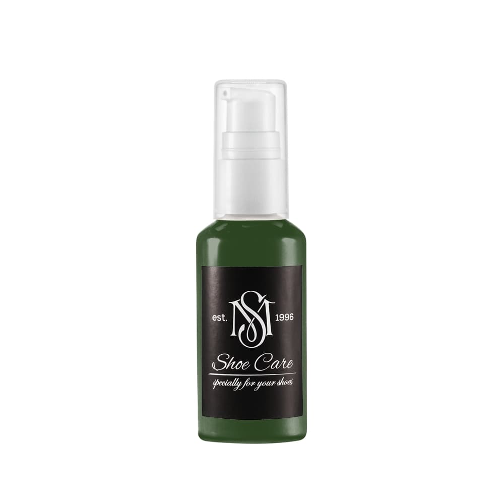 Aniline & Nappa Leather Restoring Balm NCS (S 7020-G30Y) (Blackest Olive Jet), MAVI STEP Grease E03, Color & Texture Preserve