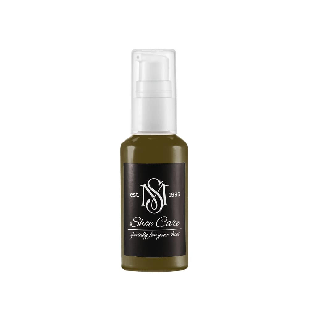 Aniline & Nappa Leather Restoring Balm NCS (S 7020-G90Y) (Blackish Olive Brown), MAVI STEP Grease E03, Color & Texture Preserve