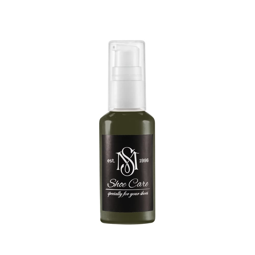 Aniline & Nappa Leather Restoring Balm NCS (S 8010-G70Y) (Blackest Olive Tan Pure), MAVI STEP Grease E03, Color & Texture Preserve