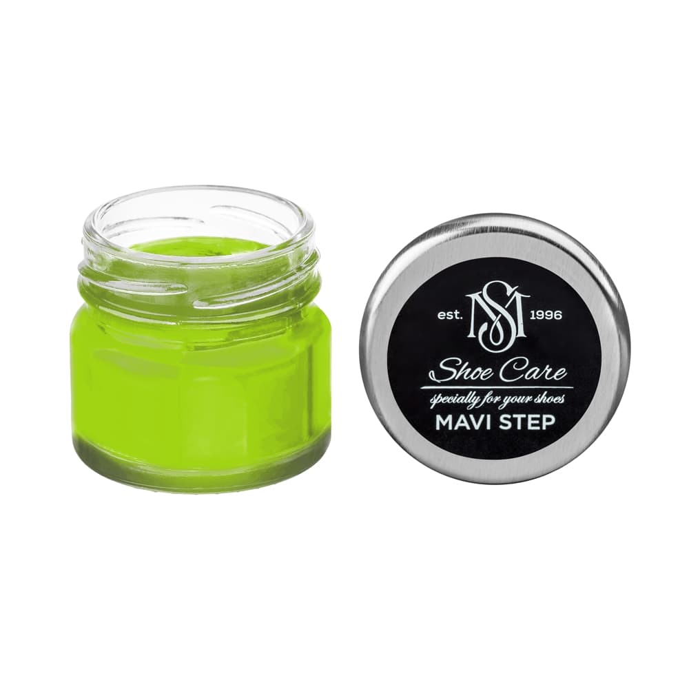Suede, Nubuck & Matte Leather Renovator NCS (S 0575-G40Y) (Yellow-Light Green), MAVI STEP Multi Oil Balm E07, Condition & Restore