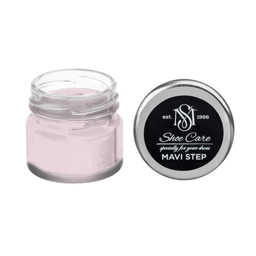 Suede, Nubuck & Matte Leather Renovator NCS (S 1010-R20B) (Milky with Burgundy), MAVI STEP Multi Oil Balm E07, Condition & Restore