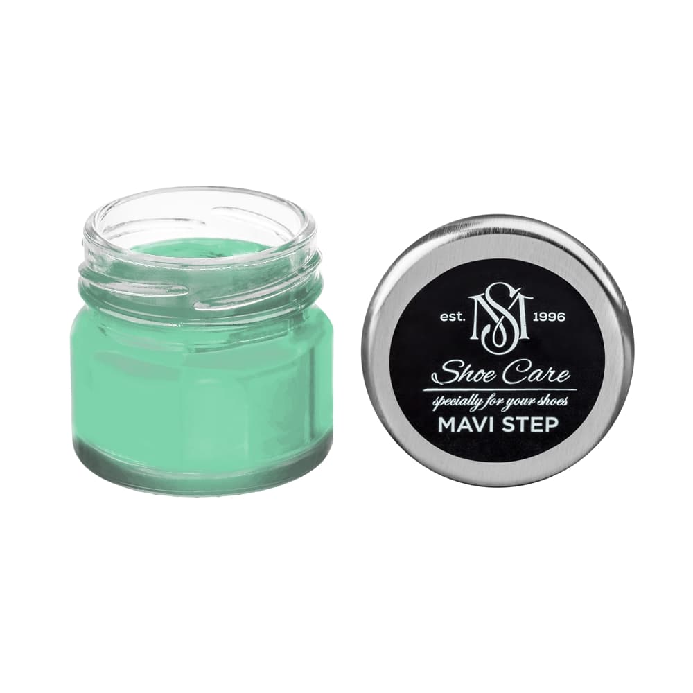 Suede, Nubuck & Matte Leather Renovator NCS (S 1040-G) (Green Water), MAVI STEP Multi Oil Balm E07, Condition & Restore