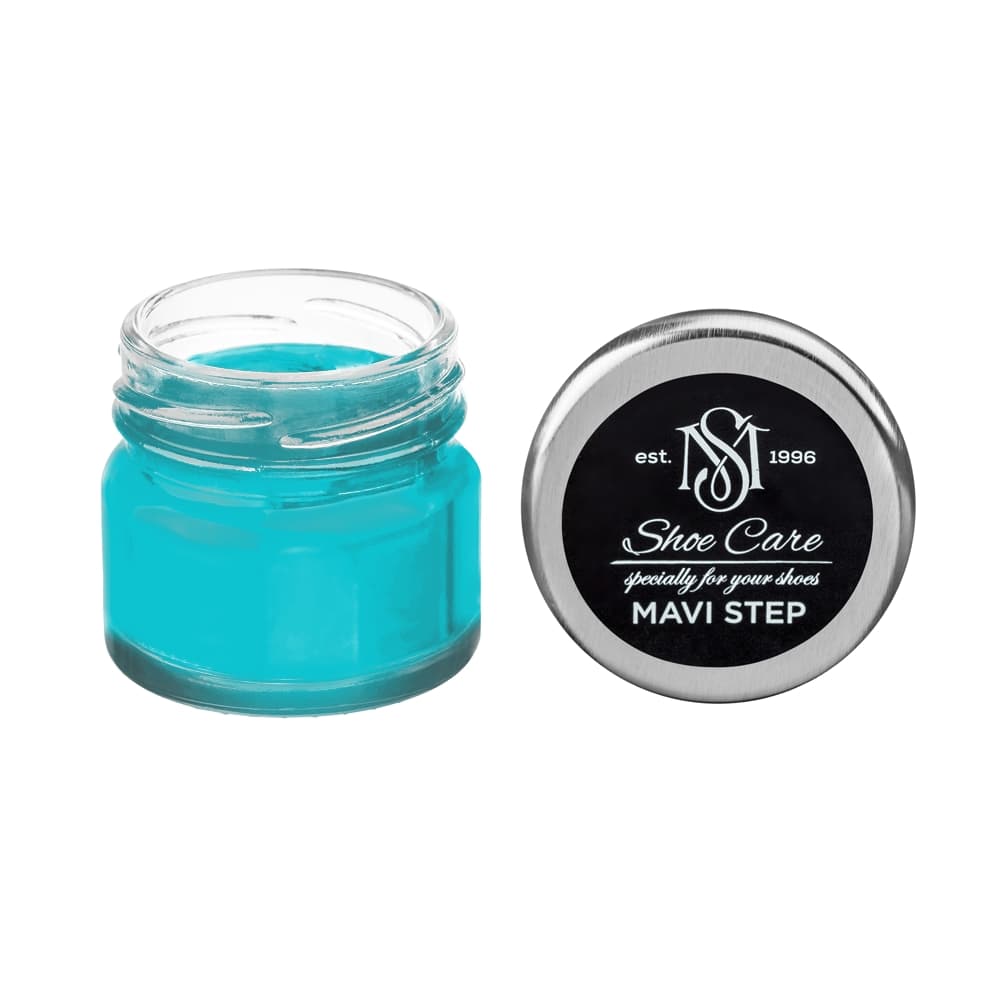 Suede, Nubuck & Matte Leather Renovator NCS (S 1050-B30G) (Pink-Blue-Turquoise), MAVI STEP Multi Oil Balm E07, Condition & Restore