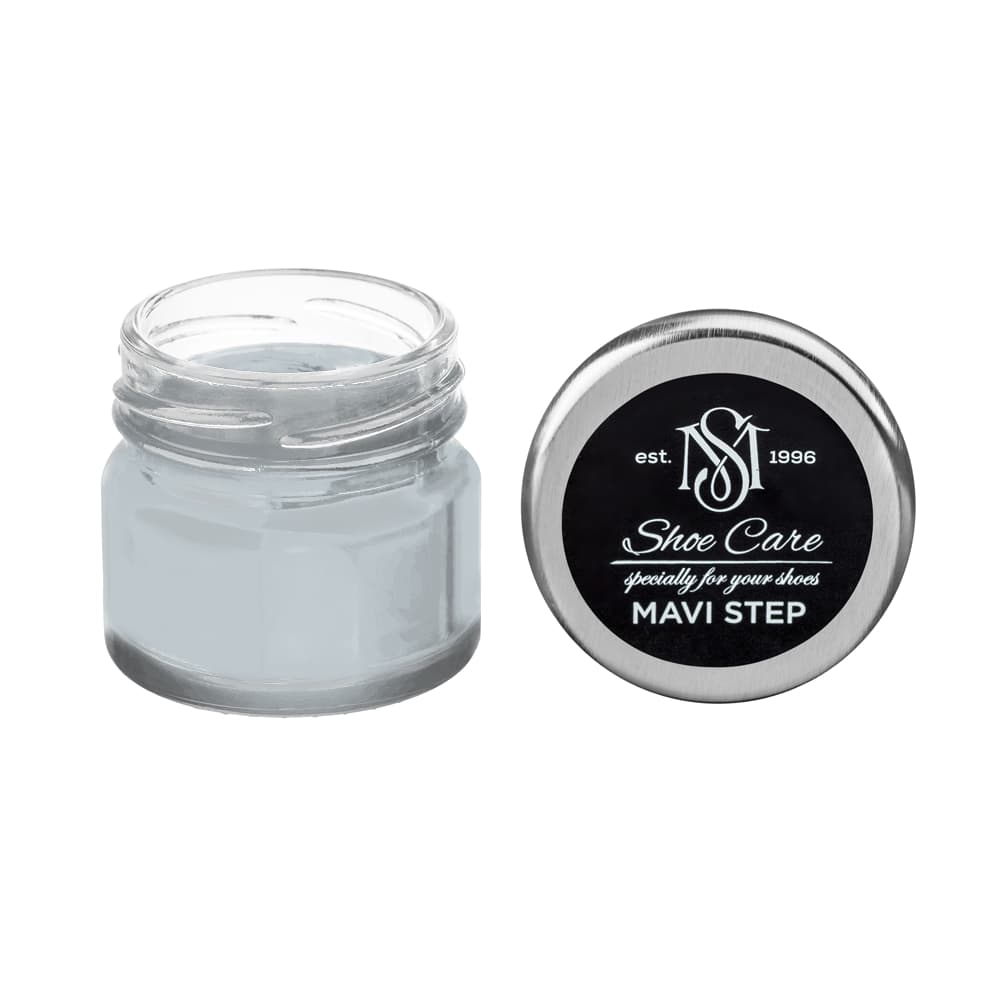 Suede, Nubuck & Matte Leather Renovator NCS (S 2005-B) (Wet Silver), MAVI STEP Multi Oil Balm E07, Condition & Restore