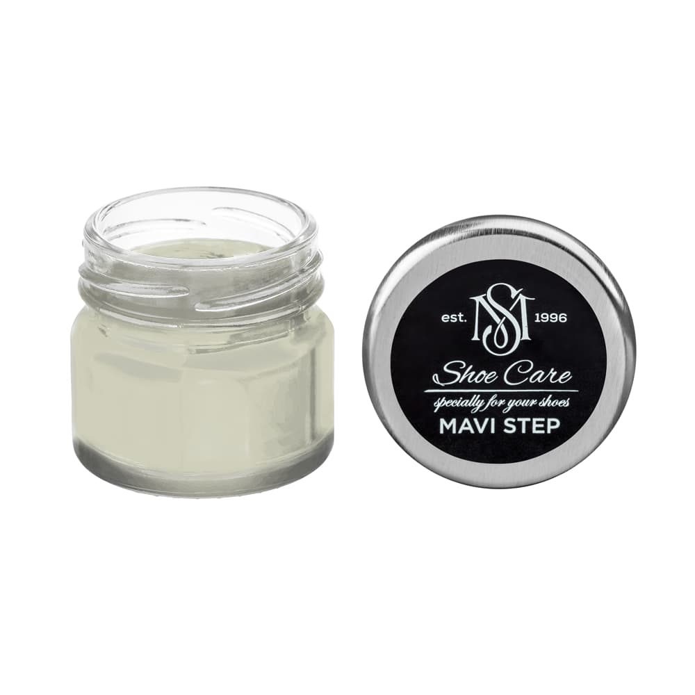 Suede, Nubuck & Matte Leather Renovator NCS (S 2005-G80Y) (Silver Bamboo), MAVI STEP Multi Oil Balm E07, Condition & Restore