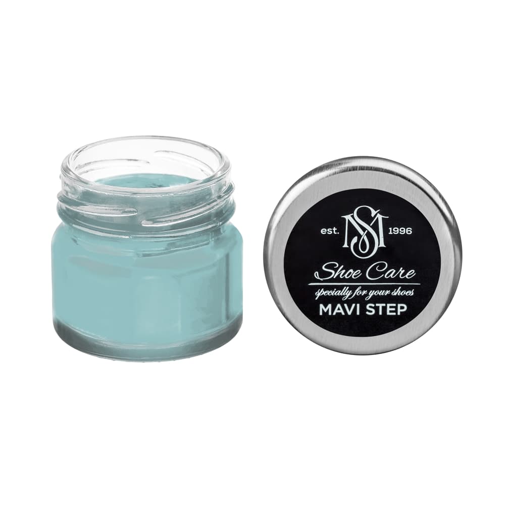Suede, Nubuck & Matte Leather Renovator NCS (S 2020-B40G) (Maple Blue), MAVI STEP Multi Oil Balm E07, Condition & Restore