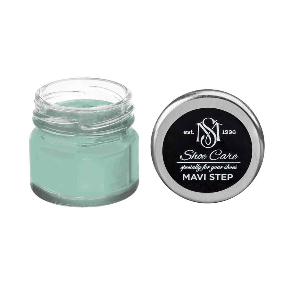 Suede, Nubuck & Matte Leather Renovator NCS (S 2020-B90G) (Green with Silver), MAVI STEP Multi Oil Balm E07, Condition & Restore