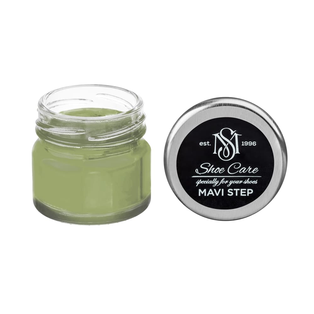 Suede, Nubuck & Matte Leather Renovator NCS (S 3030-G50Y) (Field Frog), MAVI STEP Multi Oil Balm E07, Condition & Restore
