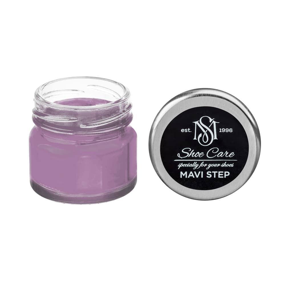 Suede, Nubuck & Matte Leather Renovator NCS (S 3030-R40B) (Gray-Lilac), MAVI STEP Multi Oil Balm E07, Condition & Restore