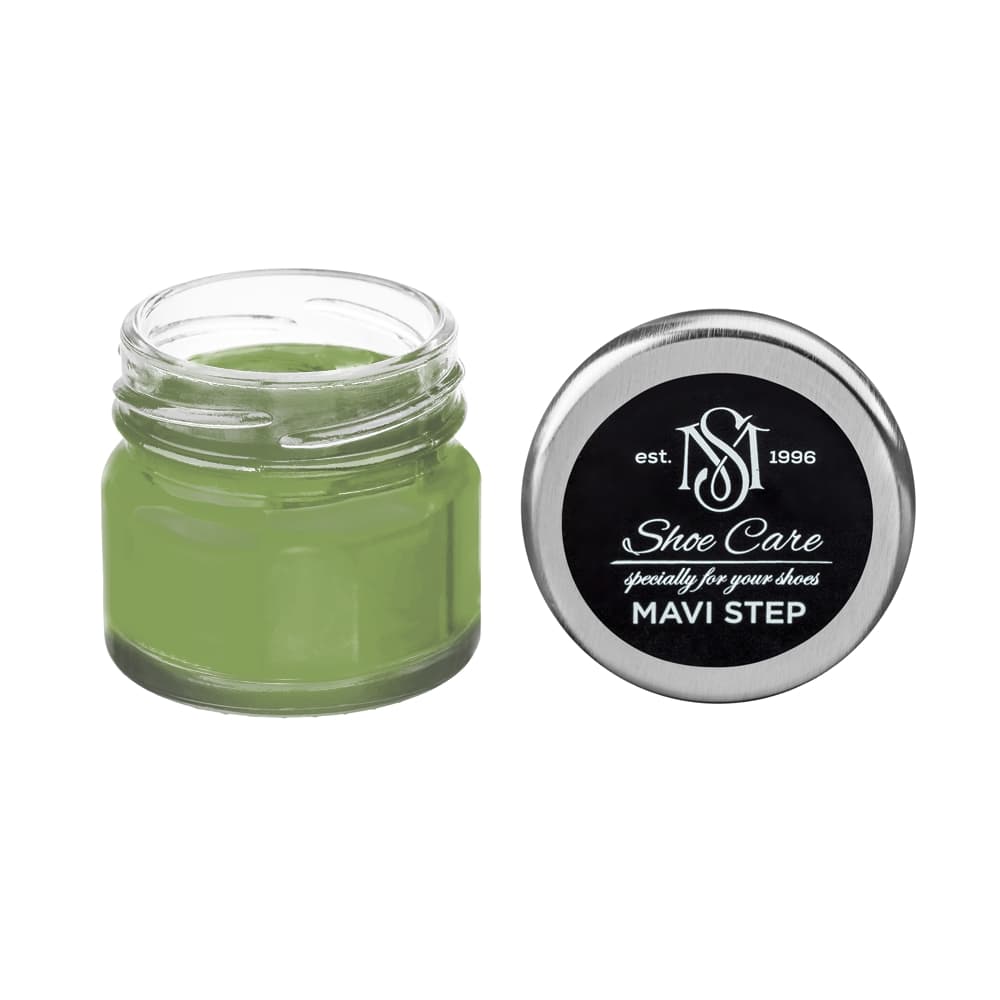 Suede, Nubuck & Matte Leather Renovator NCS (S 3040-G40Y) (Gray-Green), MAVI STEP Multi Oil Balm E07, Condition & Restore