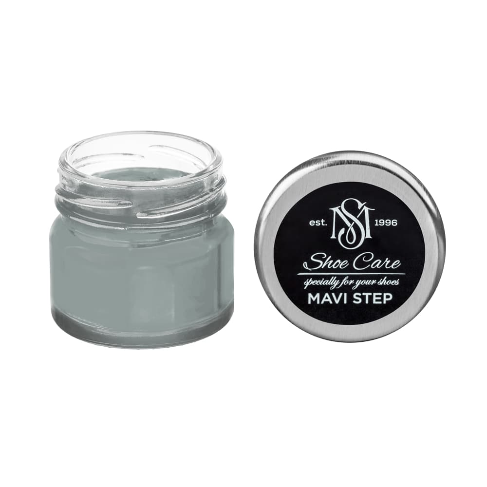 Suede, Nubuck & Matte Leather Renovator NCS (S 4005-B80G) (Gray with Silvery Tint), MAVI STEP Multi Oil Balm E07, Condition & Restore