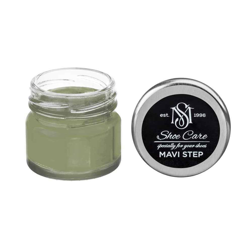 Suede, Nubuck & Matte Leather Renovator NCS (S 4020-G50Y) (Grey-Olive), MAVI STEP Multi Oil Balm E07, Condition & Restore