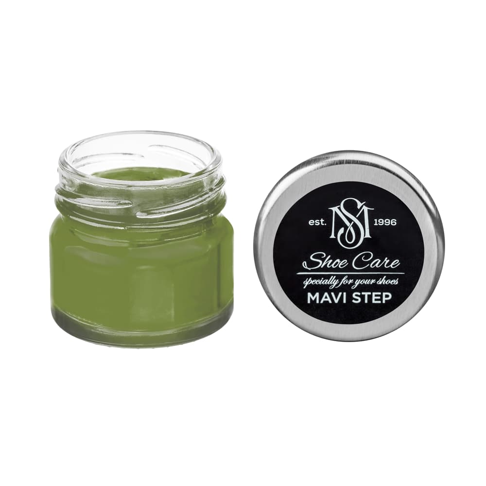 Suede, Nubuck & Matte Leather Renovator NCS (S 4040-G50Y) (Khaki Melange), MAVI STEP Multi Oil Balm E07, Condition & Restore
