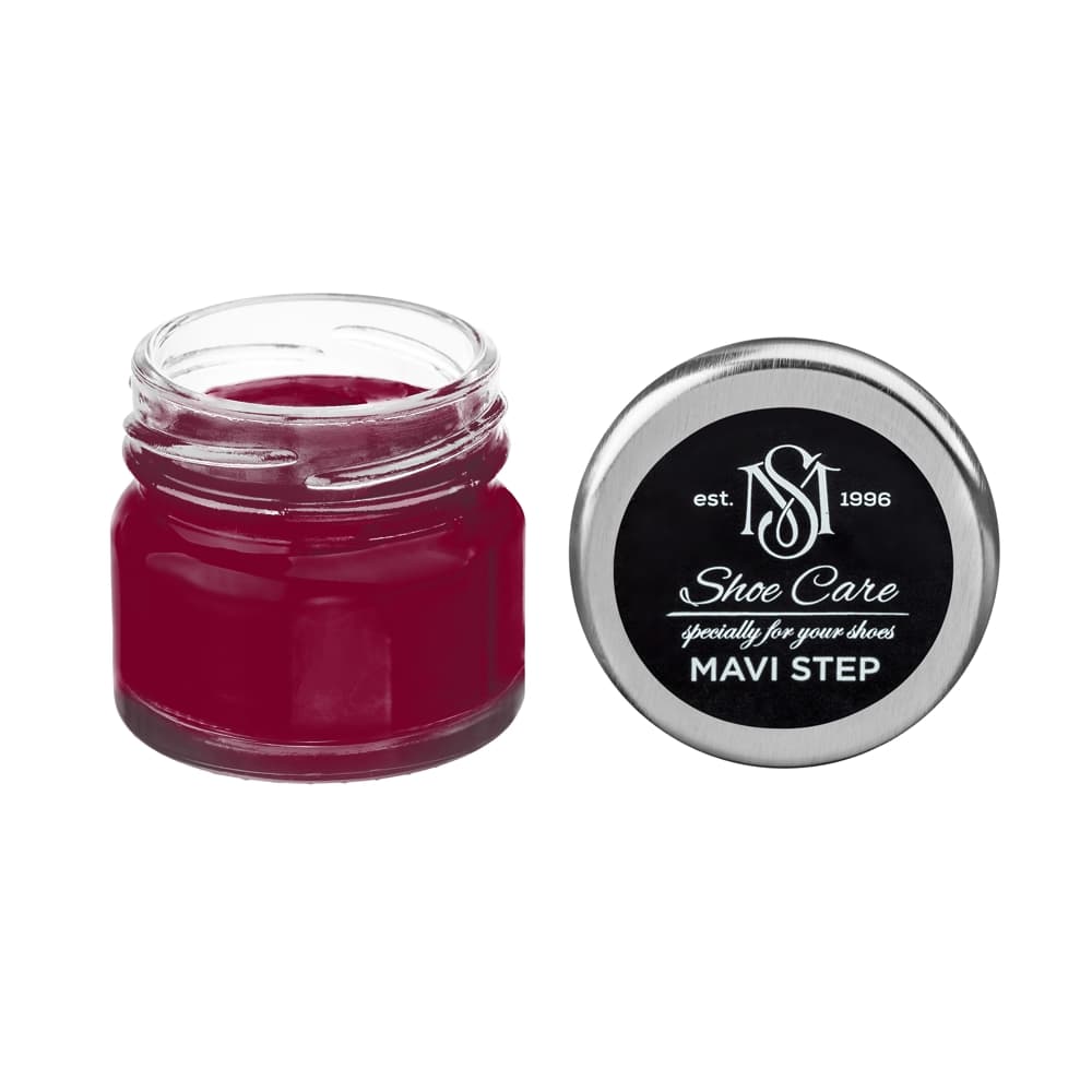 Suede, Nubuck & Matte Leather Renovator NCS (S 4050-R10B) (Burgundy with Blue), MAVI STEP Multi Oil Balm E07, Condition & Restore