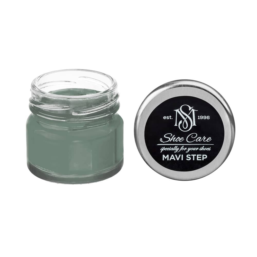 Suede, Nubuck & Matte Leather Renovator NCS (S 5010-G10Y) (Green Nickel), MAVI STEP Multi Oil Balm E07, Condition & Restore
