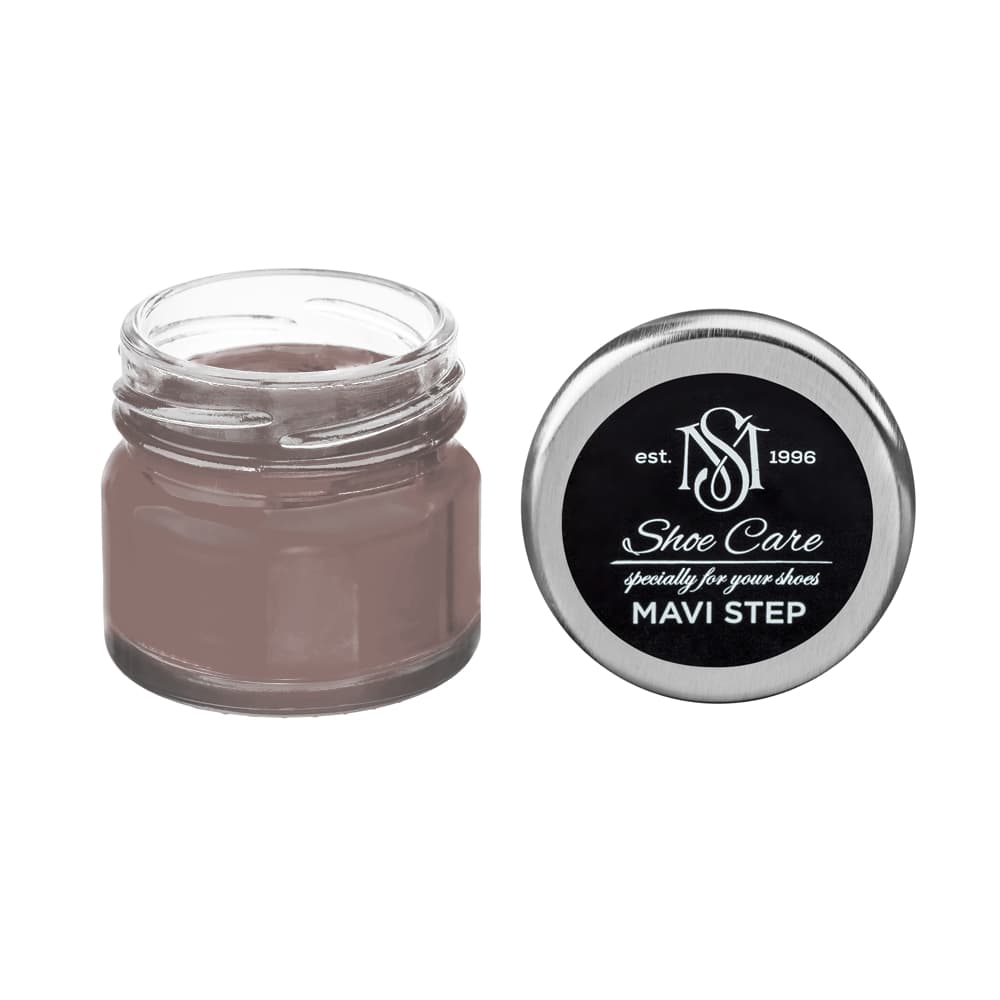 Suede, Nubuck & Matte Leather Renovator NCS (S 5010-Y90R) (Rose Gold with Black), MAVI STEP Multi Oil Balm E07, Condition & Restore