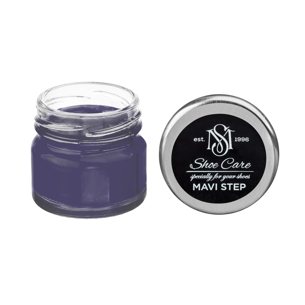 Suede, Nubuck & Matte Leather Renovator NCS (S 6020-R60B) (Black-Red-Blue), MAVI STEP Multi Oil Balm E07, Condition & Restore