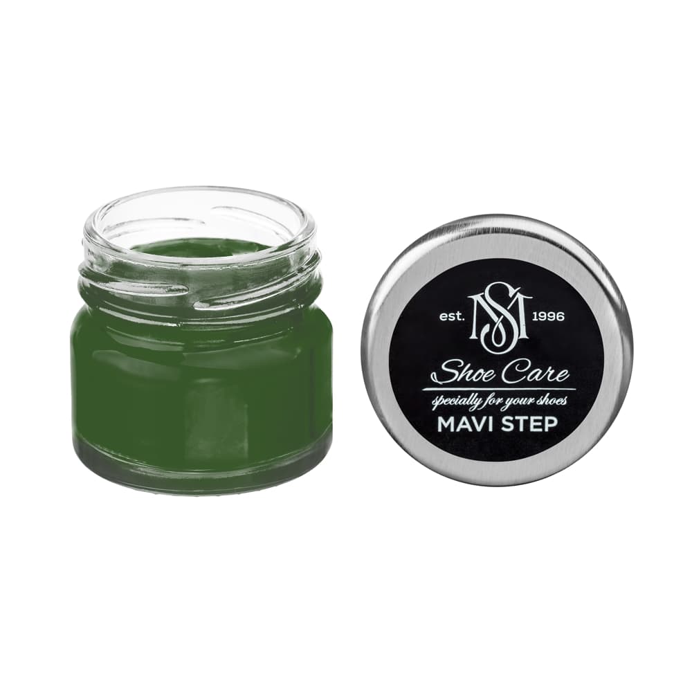 Suede, Nubuck & Matte Leather Renovator NCS (S 6030-G30Y) (Olive-Black), MAVI STEP Multi Oil Balm E07, Condition & Restore