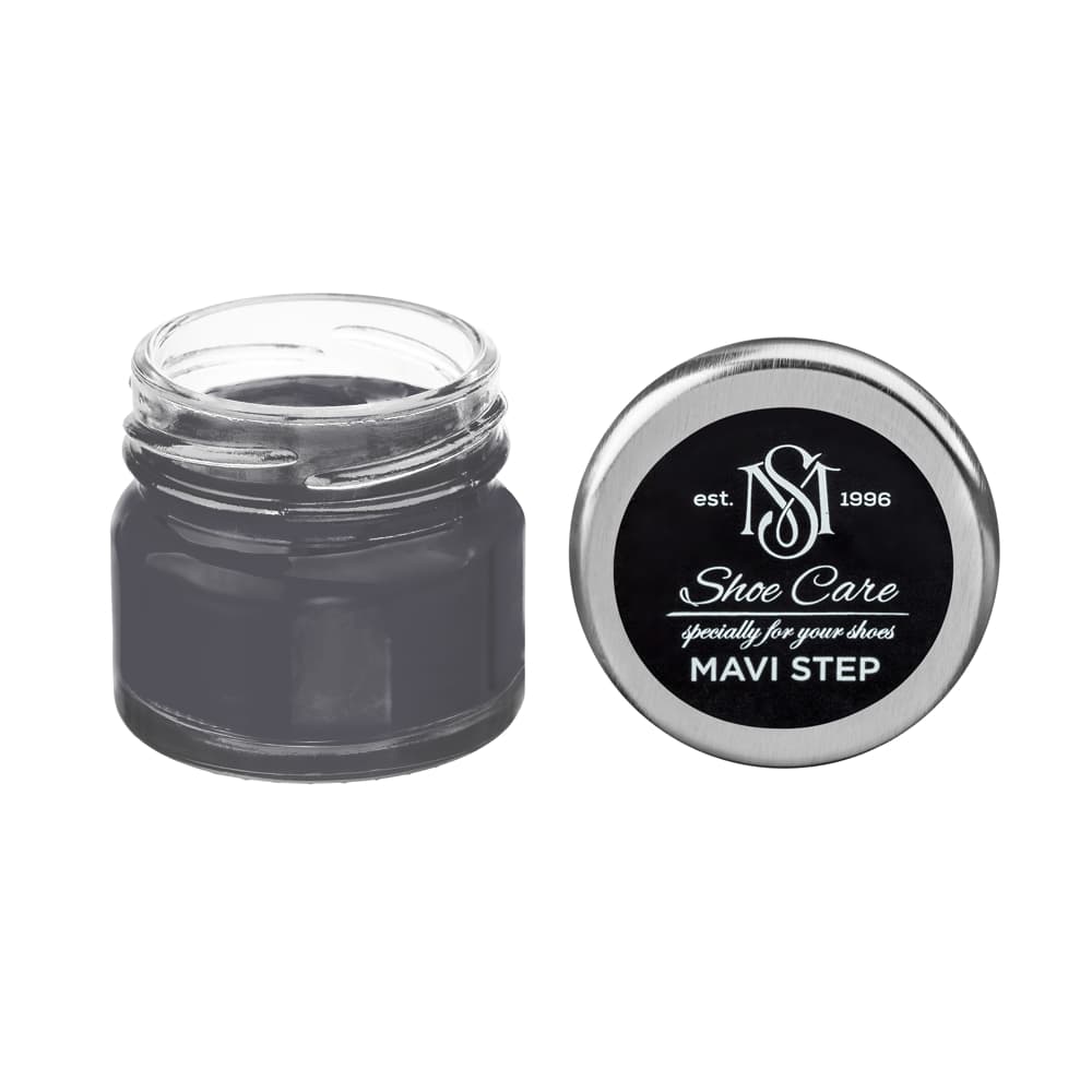 Suede, Nubuck & Matte Leather Renovator NCS (S 7005-R50B) (Black-Gray with White), MAVI STEP Multi Oil Balm E07, Condition & Restore