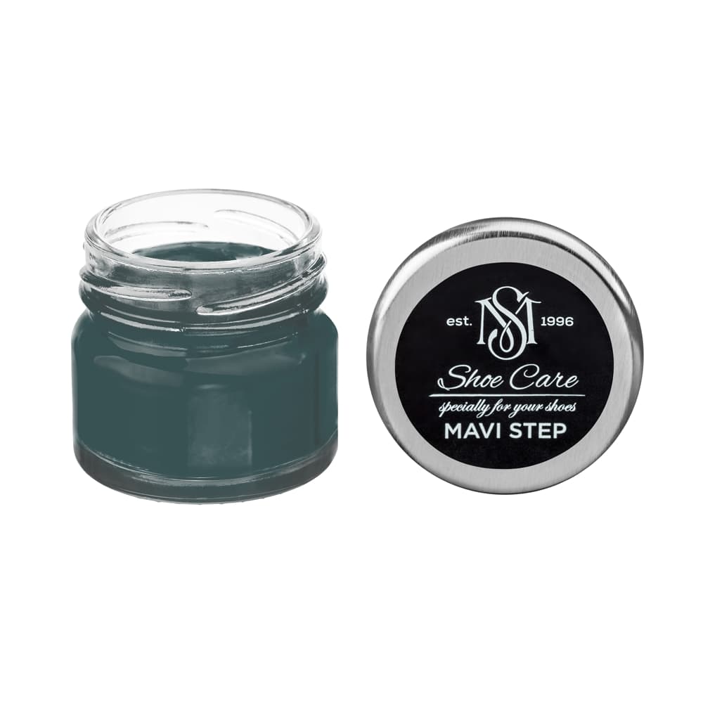 Suede, Nubuck & Matte Leather Renovator NCS (S 7010-B50G) (Black-Lime-Blue), MAVI STEP Multi Oil Balm E07, Condition & Restore