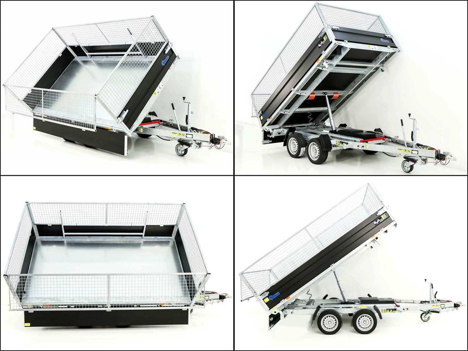 Debon 180×324 3,5 t Triaxial-Muldenkipper – Black Edition – Mesh (Neues Fahrzeug)