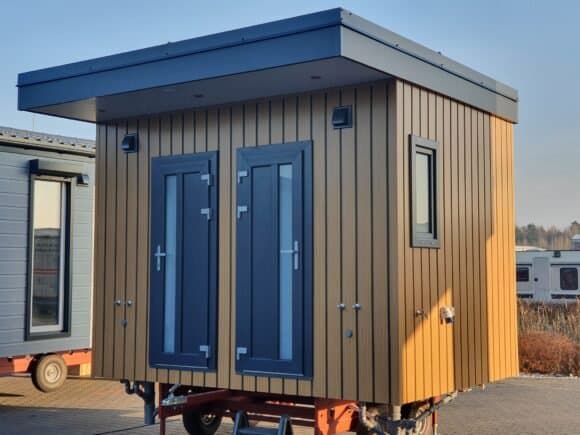 Sanitärmodule für Ferienparks und Campings – Mobil, komfortabel und sofort lieferbar