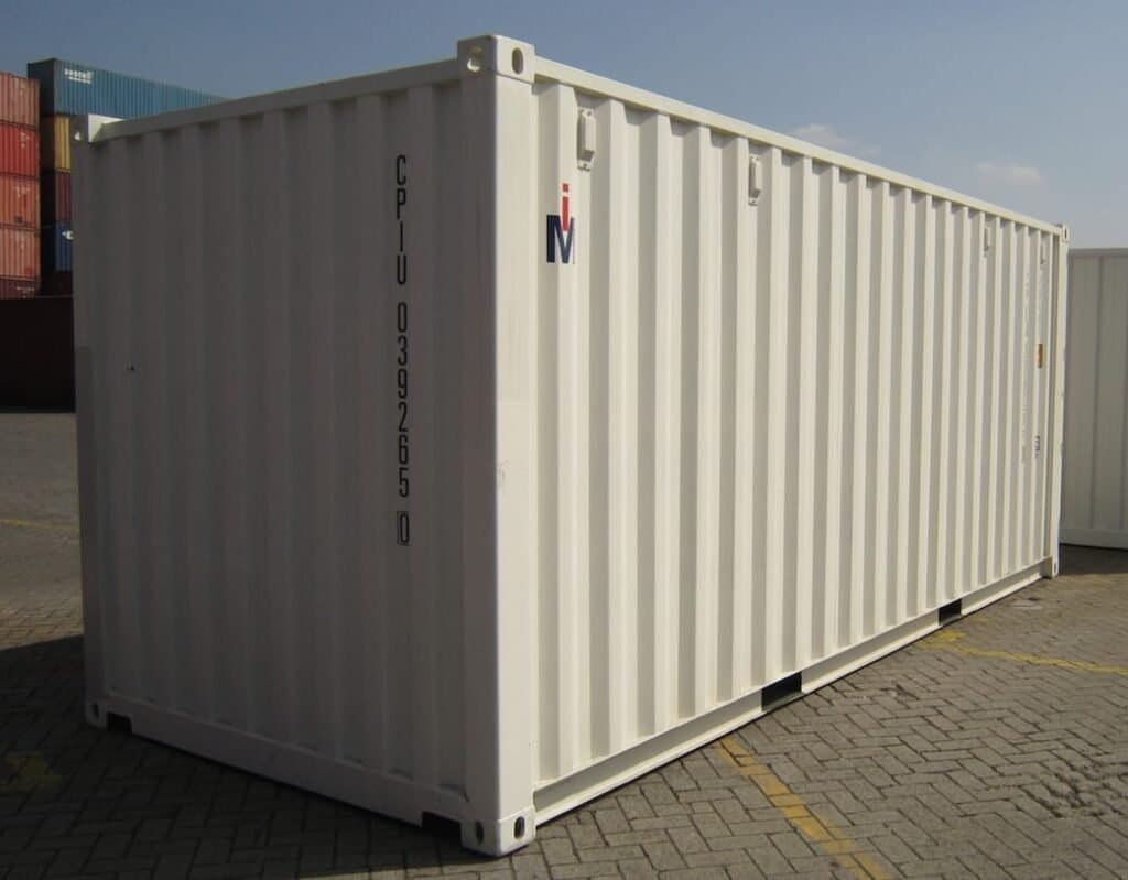Neuer 20-Fuß-Seecontainer, Ersteinsatz