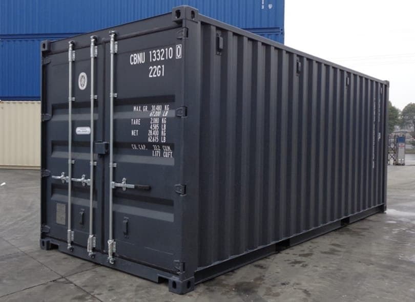 Neuer 20-Fuß-Standardcontainer, 33 m³, 28.230 kg Nutzlast, Corten-Stahl, sofort lieferbar