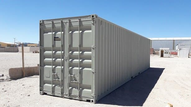 40-Fuß-High-Cube-Container Neu, 76 m³, 29 m², Corten-Stahl, 28 mm Marine-Boden, sofort lieferbar