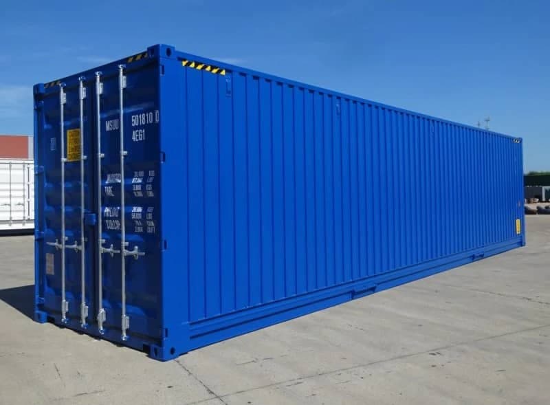 Neuer 40-Fuß-HC-Dry-Container, 67 m³, 30 m², 26 t Nutzlast, Ersteinsatz, sofort lieferbar
