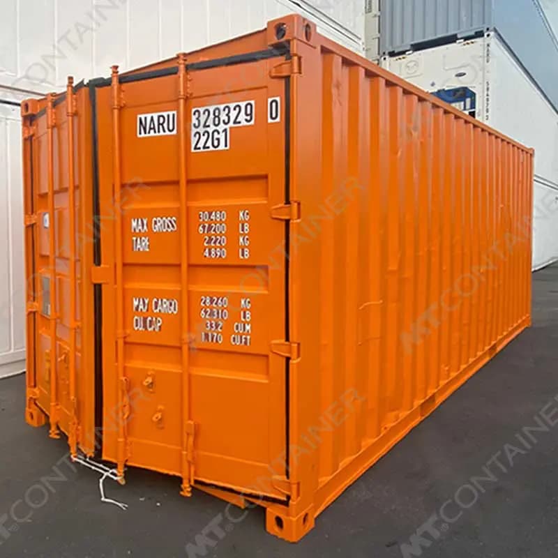 Gebrauchter 20-Fuß-Lagercontainer, 33,1 m³, 28,3 t Zuladung, gültige CSC-Plakette, für Transport & Lager, ab Hamburg