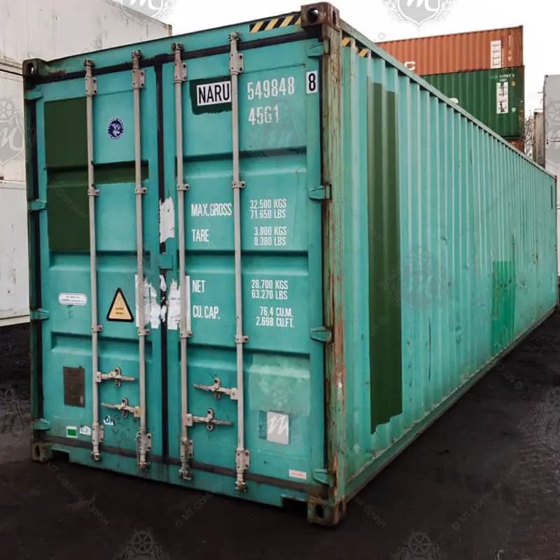 Gebrauchter 40-Fuß-High-Cube-Container 76,4 m³
