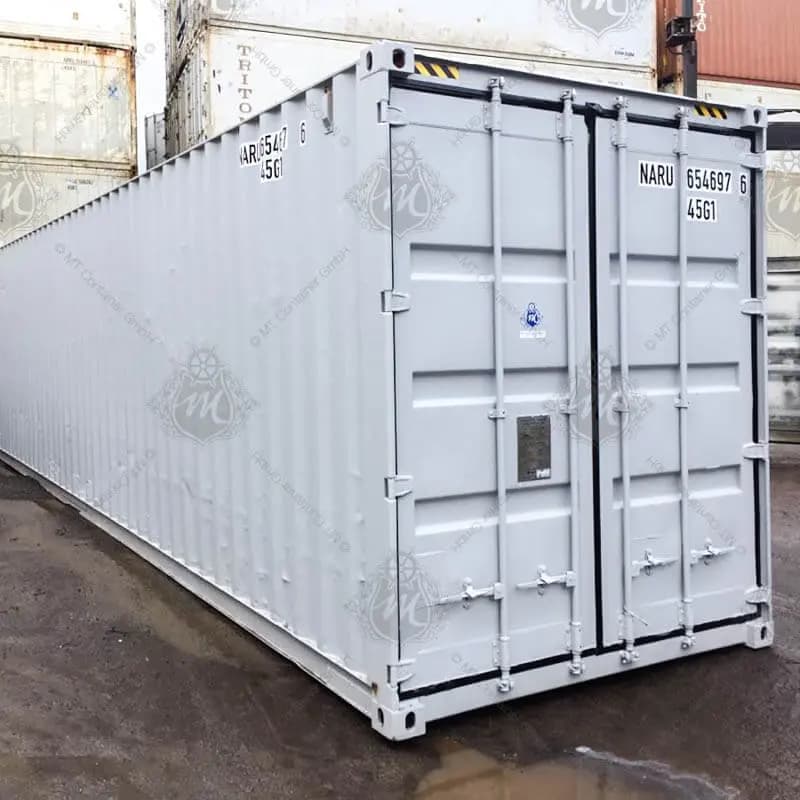 Mobile Lagerhalle 40-Fuß-HC – 76,4 m³, CSC-geprüft, exportfähig, 25 Paletten, flexibler Großraum, ab Hamburg