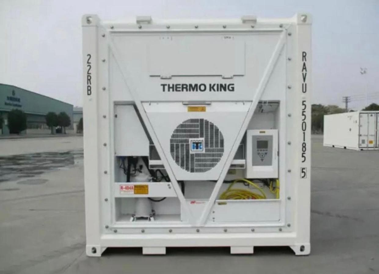 20 Fuß Kühlcontainer Reefer Neu – Temperaturbereich -25 °C bis +25 °C, 28,3 m³ Kühlcontainer für Lebensmittel und Pharma