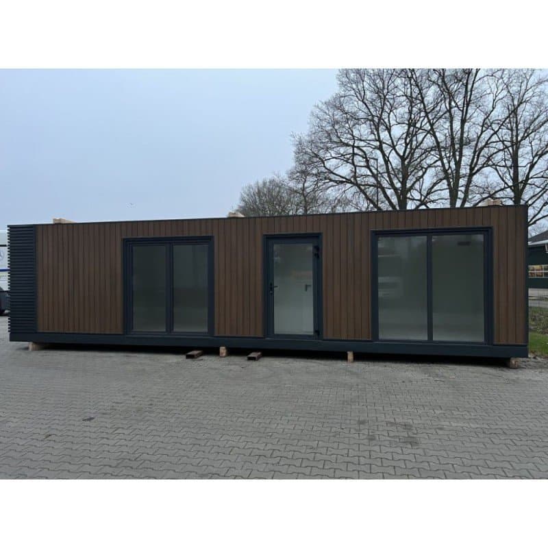 Wohncontainer 40 ft / 38,5 m², 2 Zimmer, Küche, Bad, terrassenfreundlich, sofort beziehbar