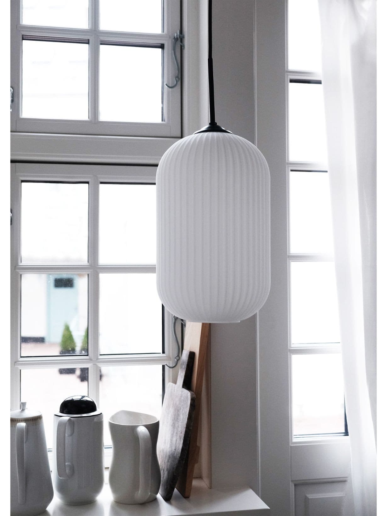 Suspension en Verre et Métal, RIFLET  S - DYBERG 