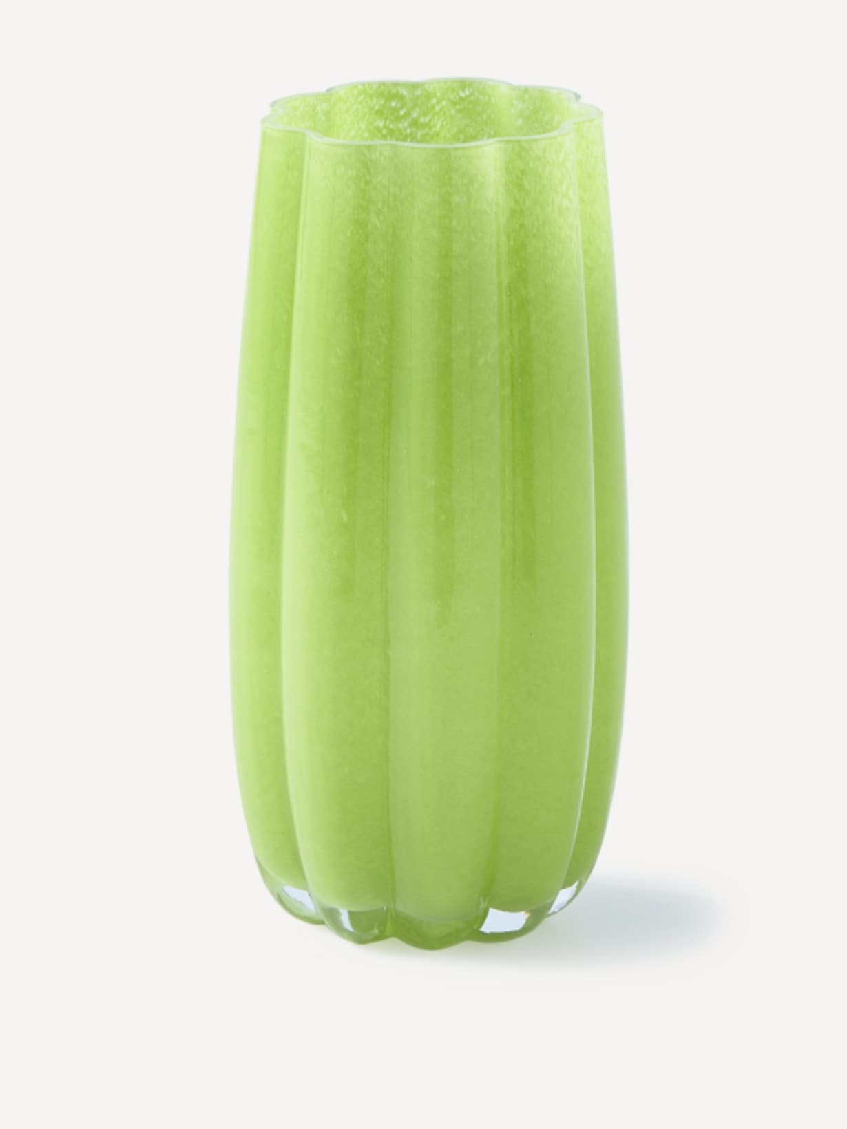 Vase en verre, Melon - M Vert émeraude  - Pols Potten 