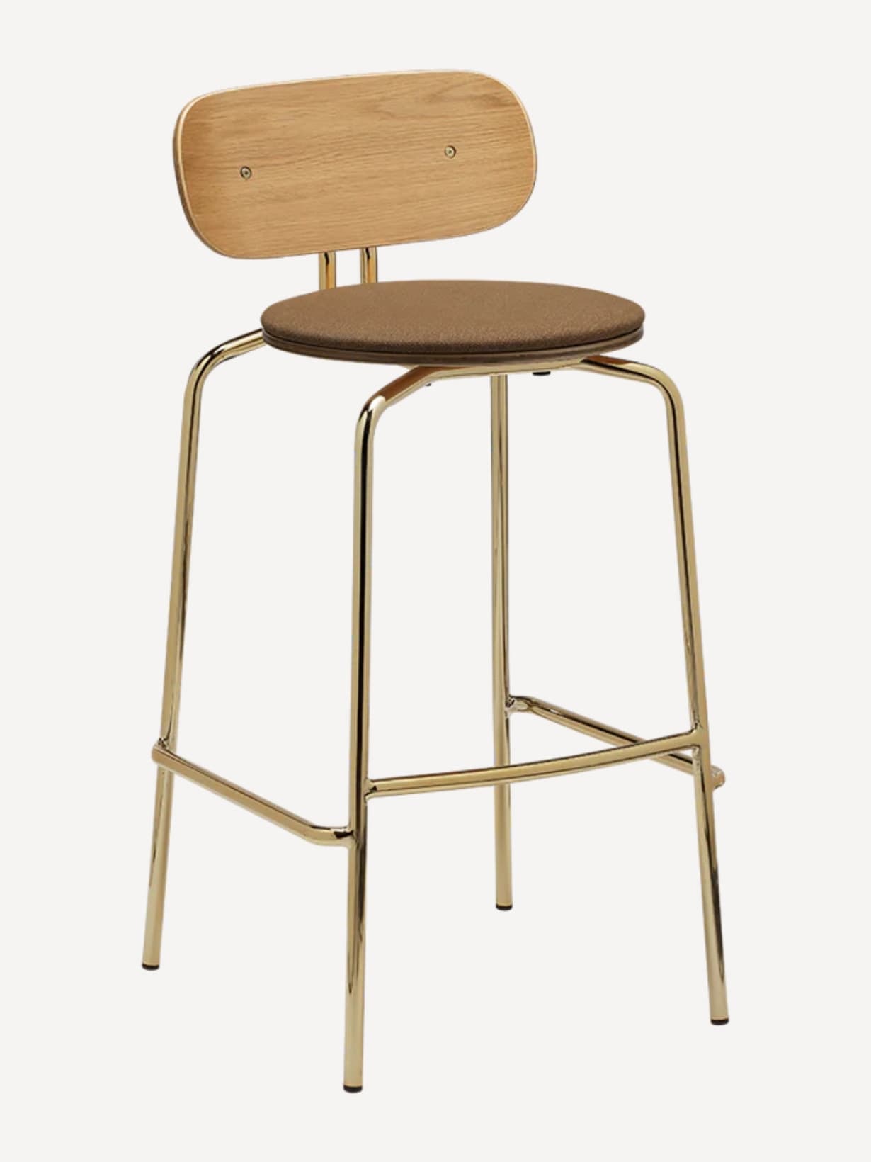 Tabouret de bar, Curious H75cm Caramel  - Umage 