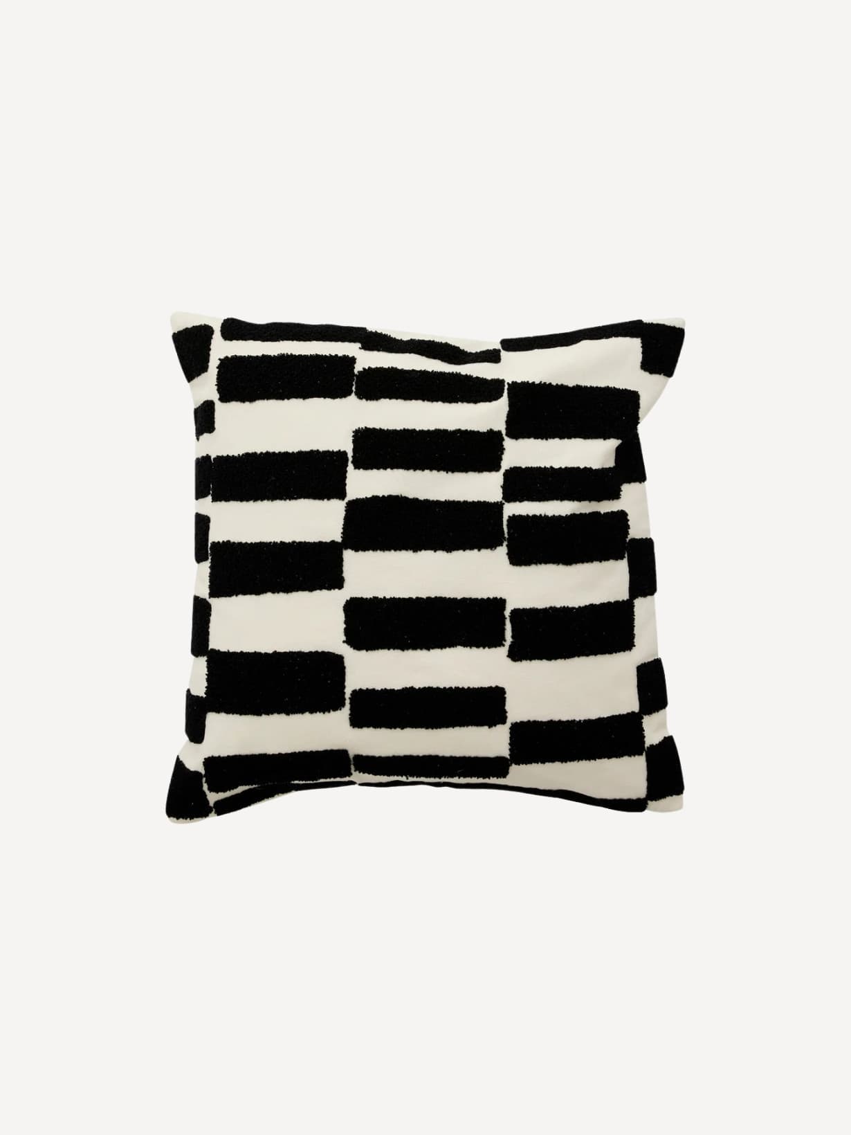 Housse de coussin en coton, Furud Noir  - NORDAL 