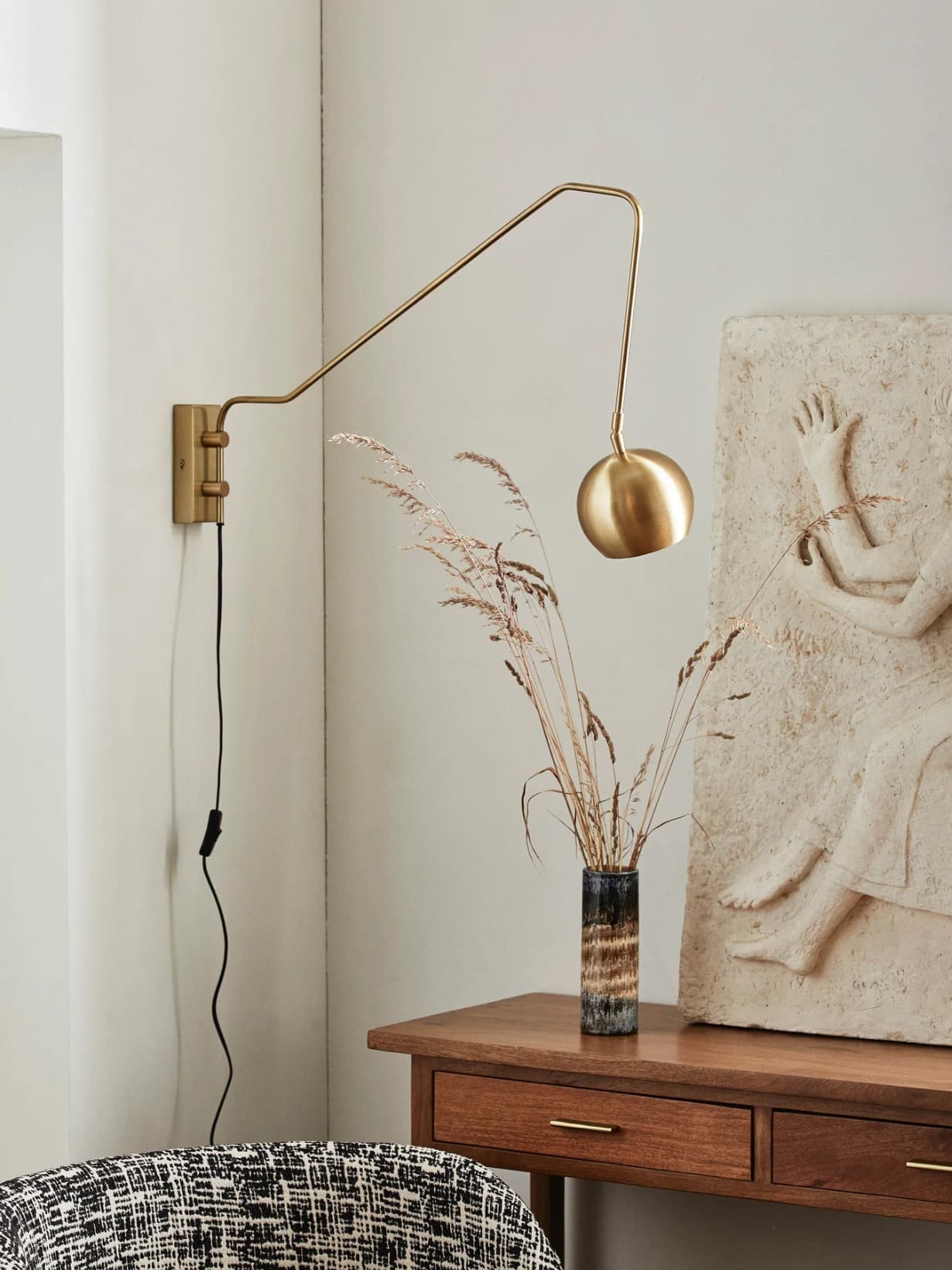 Applique en laiton Athene, Globe   - NORDAL 
