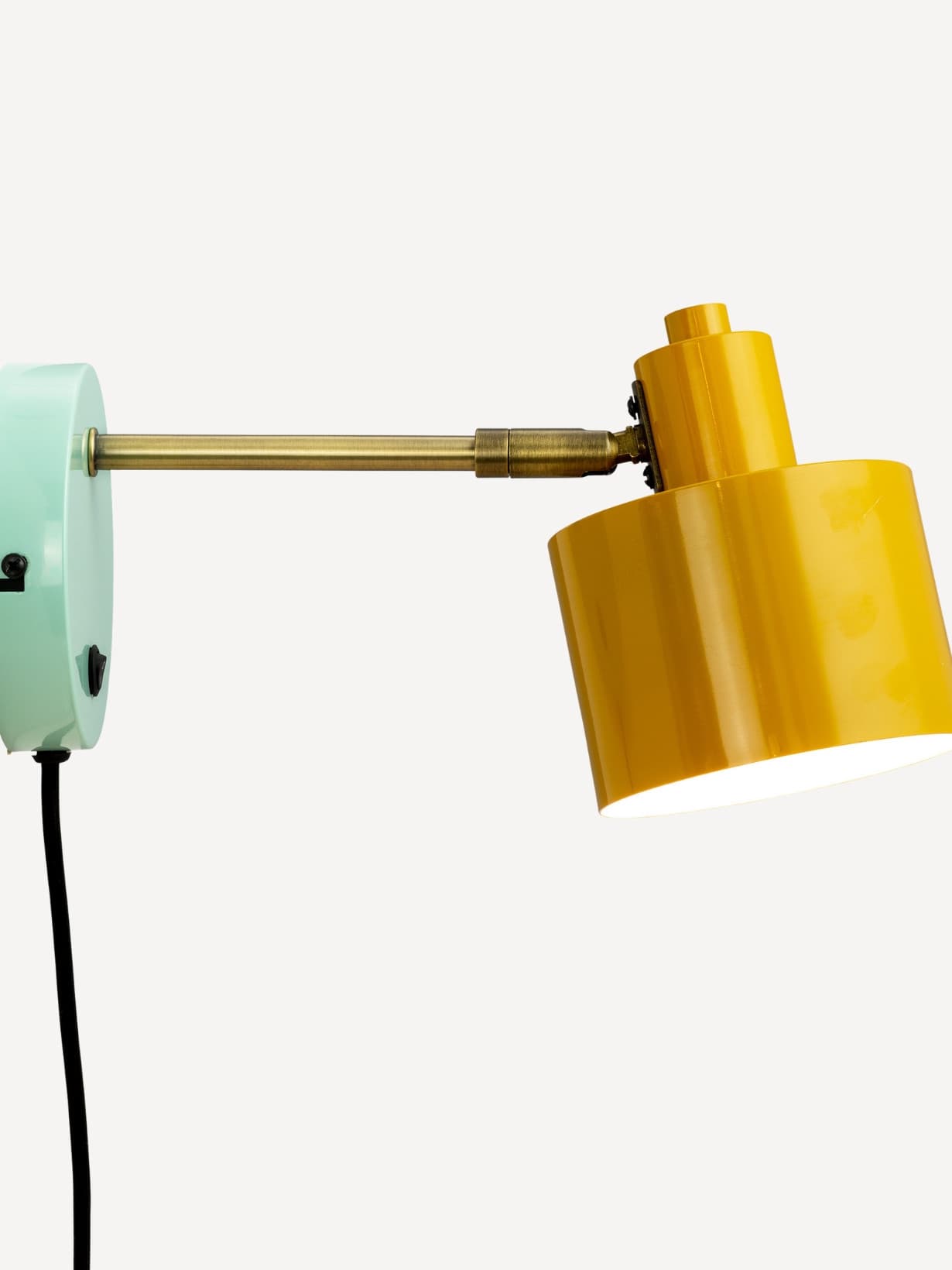 Lampe murale en métal, Ocean Jaune  - DYBERG 