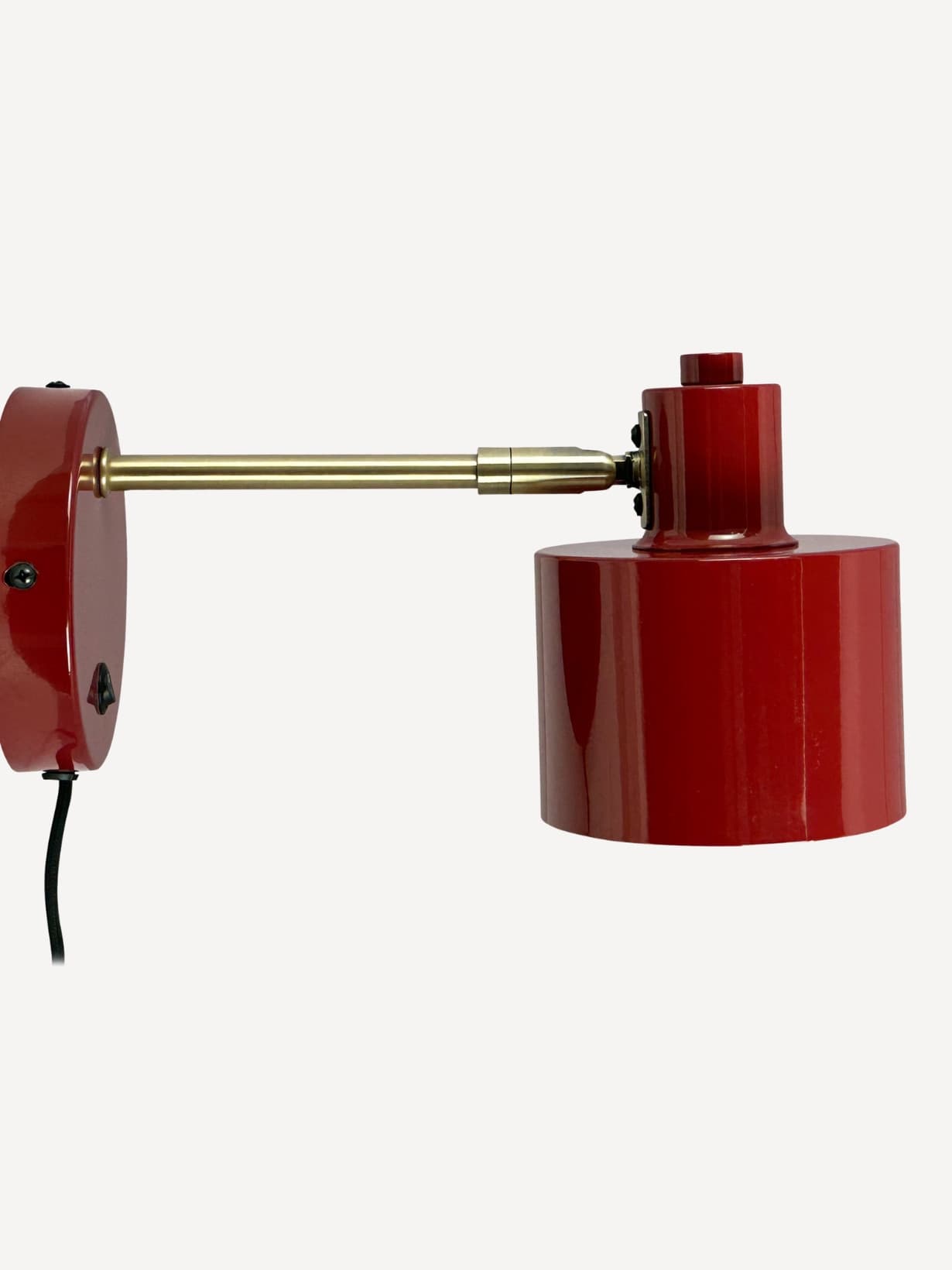 Lampe murale en métal, Ocean Bordeaux  - DYBERG 