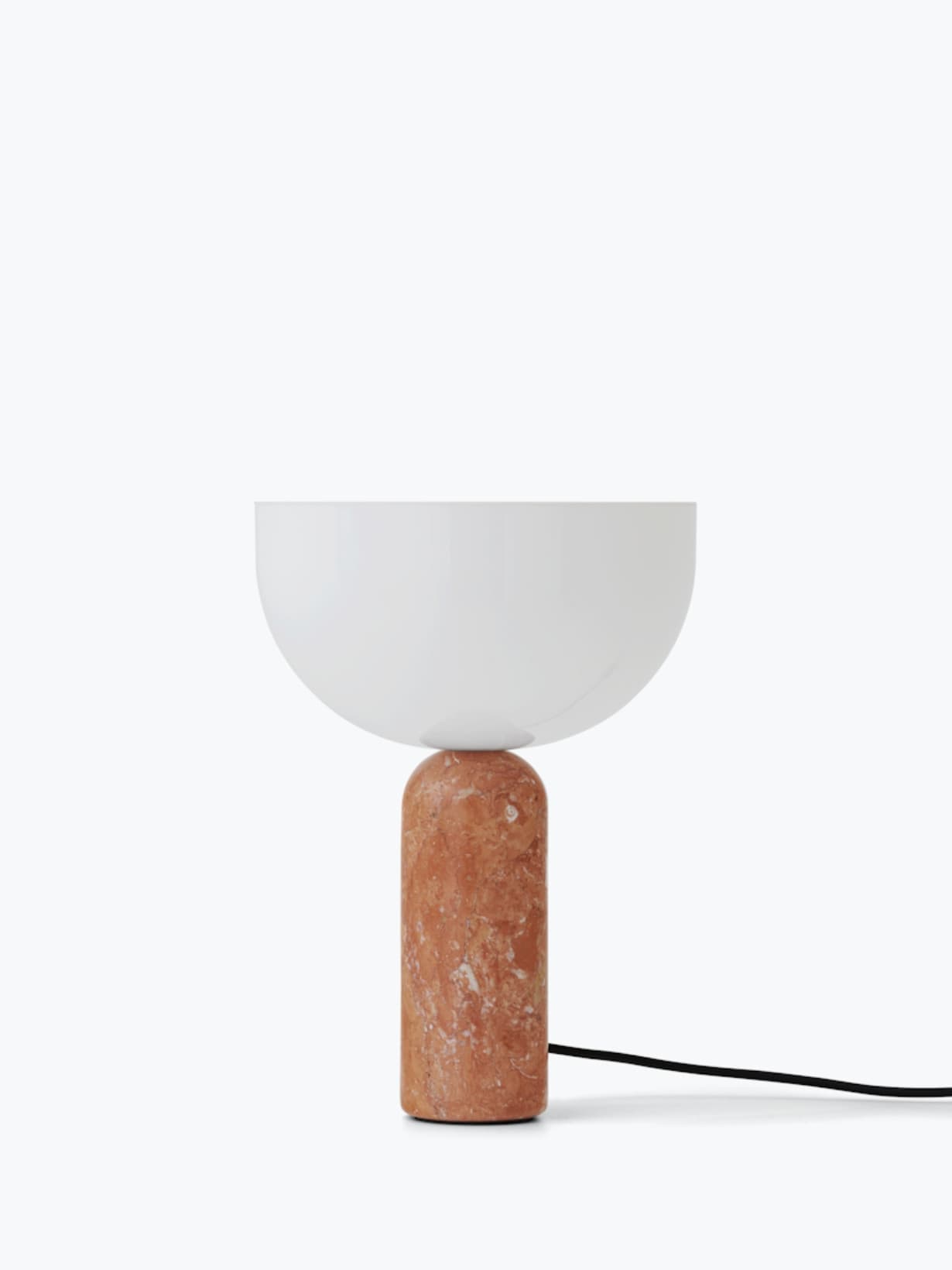 Lampe de table en marbre Small, Kizu Breccia Pernice Marble  - New Works 