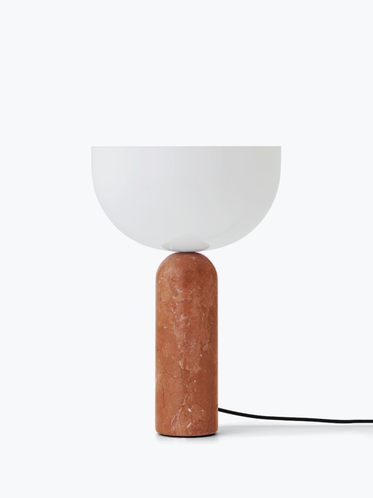 Lampe de table en marbre Large, Kizu Breccia Pernice Marble  - New Works 