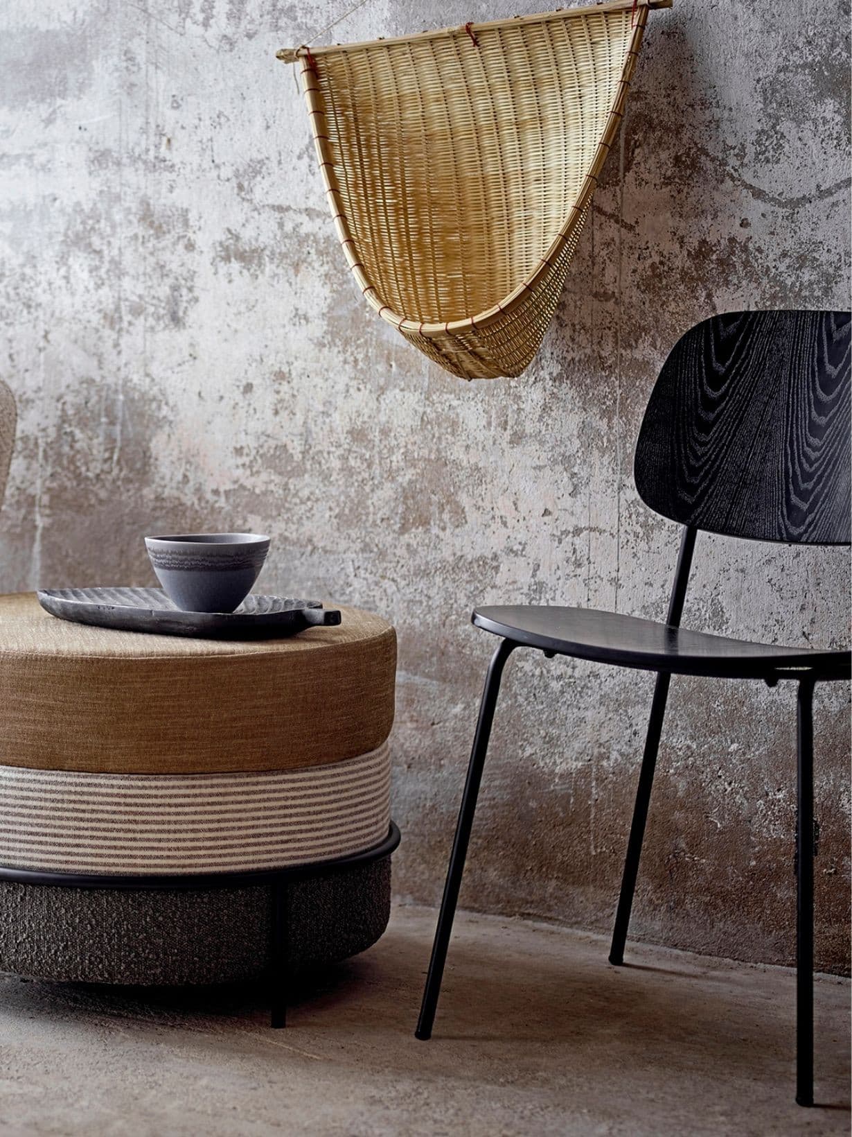 Chaise de salle à manger en contreplaqué, Monza   - Bloomingville 