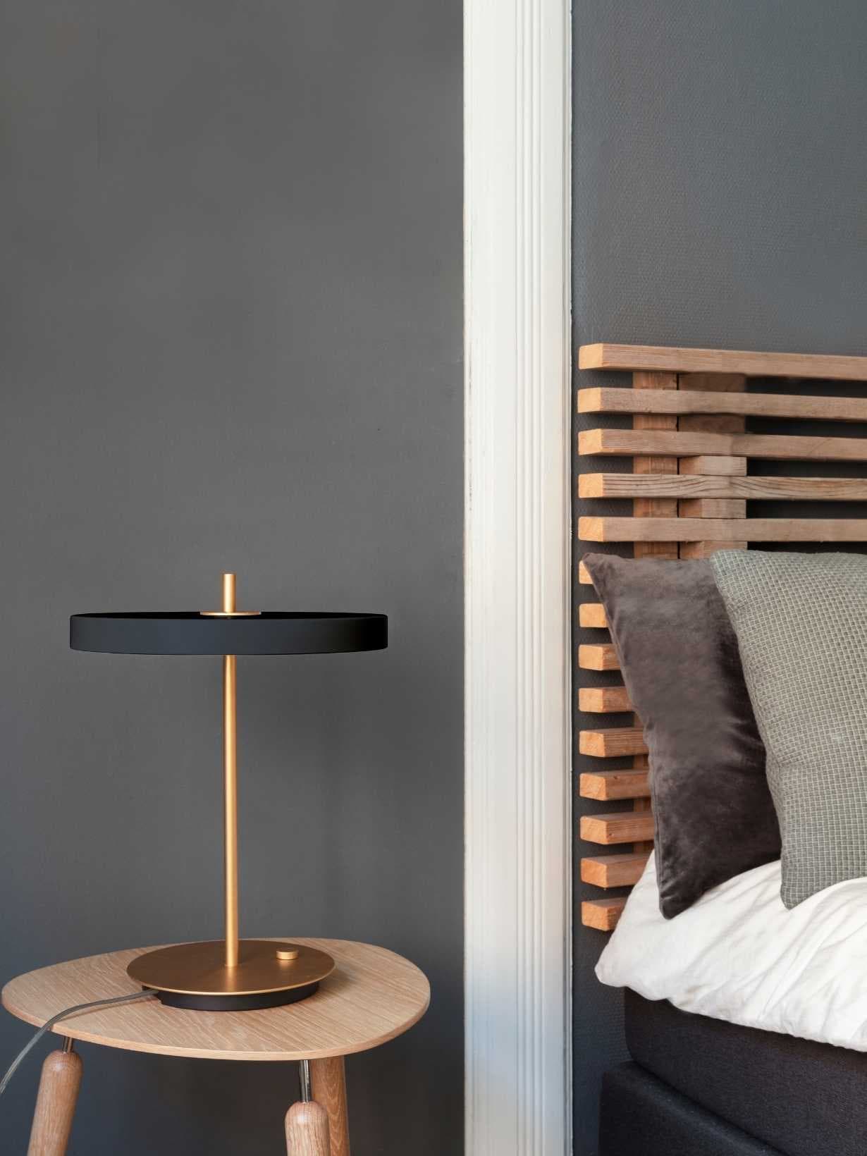 Lampe de table en laiton, Asteria Noir  - Umage 