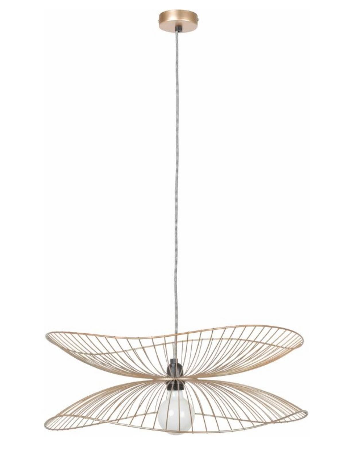 Suspension en métal, Libellule S Or  - Forestier 