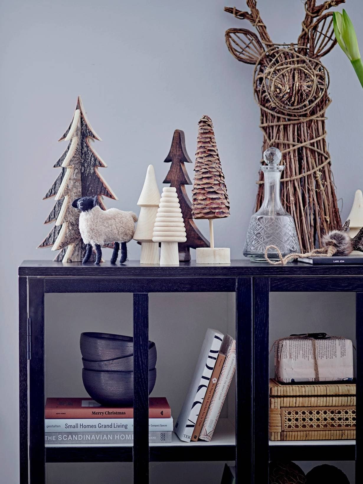 Arbre de Noël en bois de bouleau H50 cm, Ro   - Bloomingville 